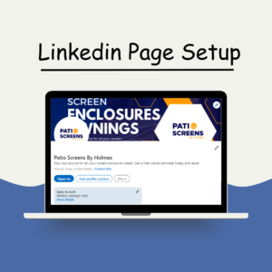 Linkedin Page Setup