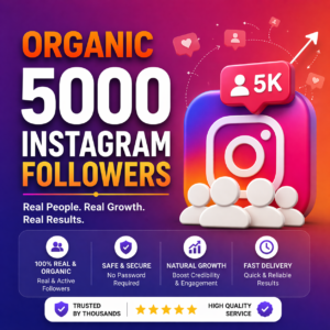 Instagram 5000 Followers