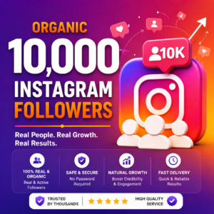 Instagram 10,000 Followers